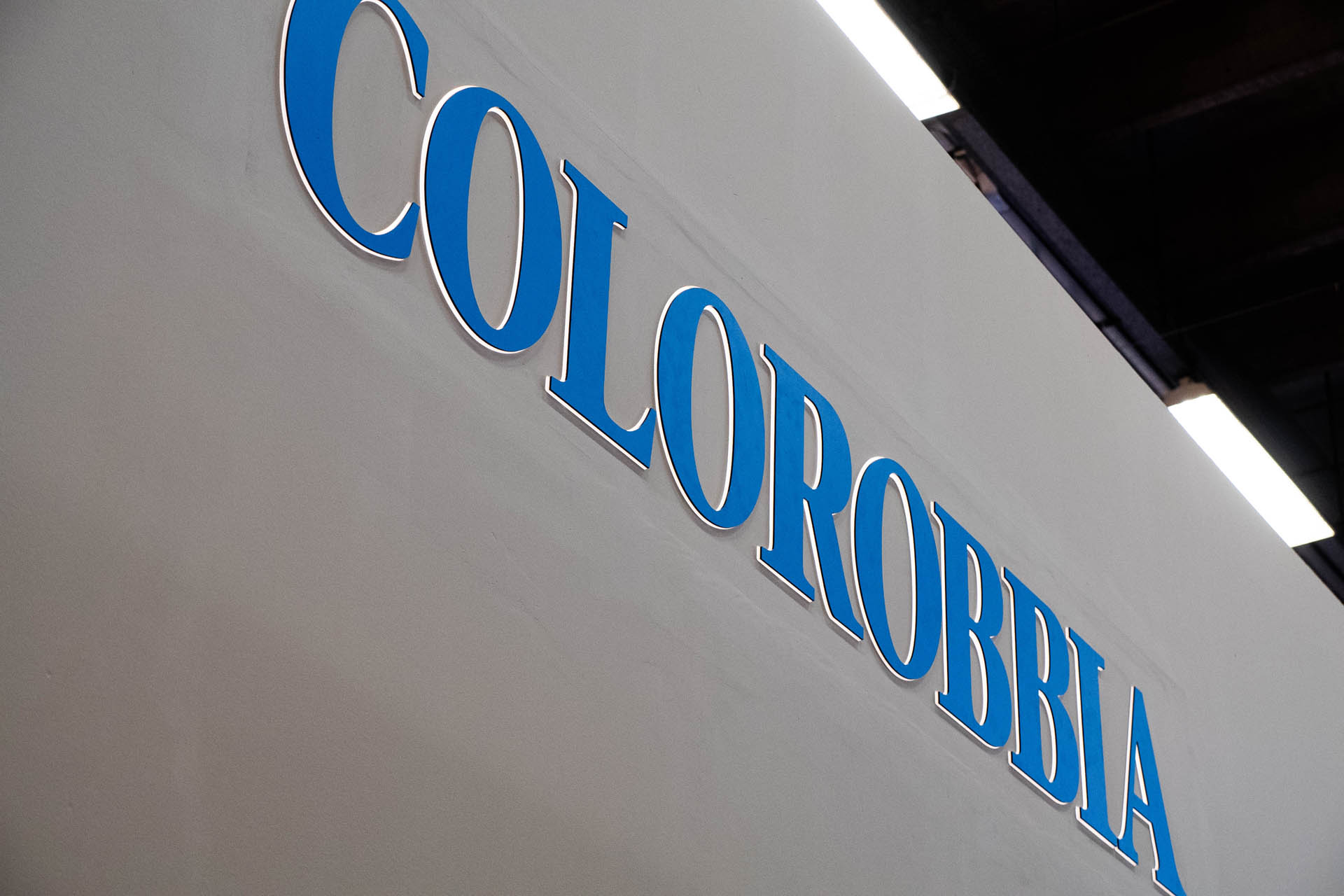 logo colorobbia su muro